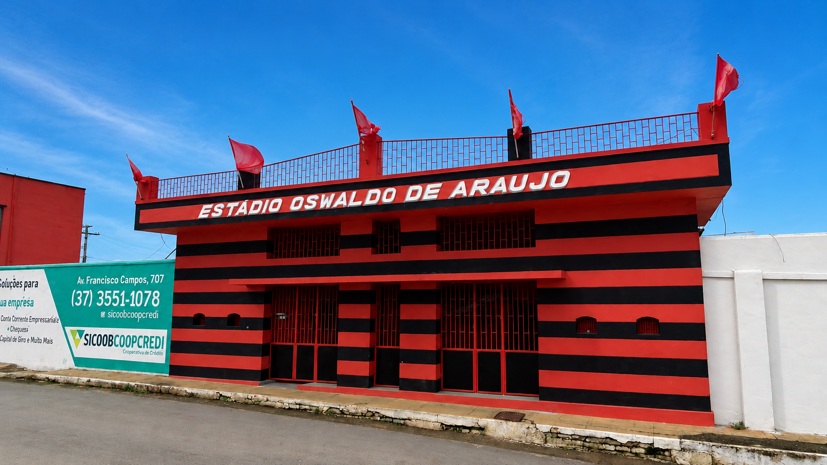 Estádio Oswaldo de Araújo, casa do Dorense F.C.