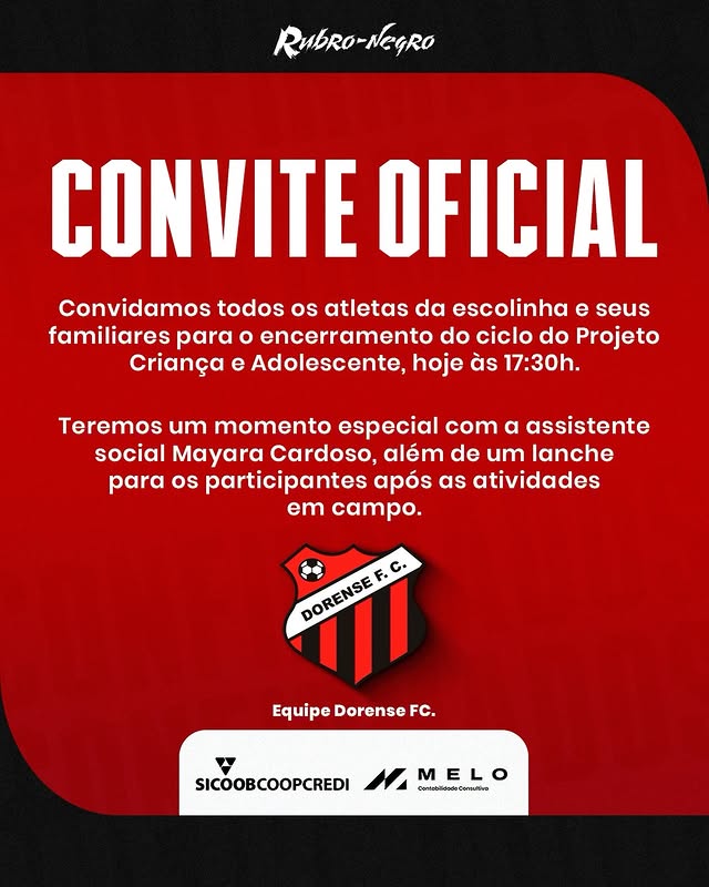 Convite: Encerramento do Ciclo Projeto Criança e Adolescente — foto 1