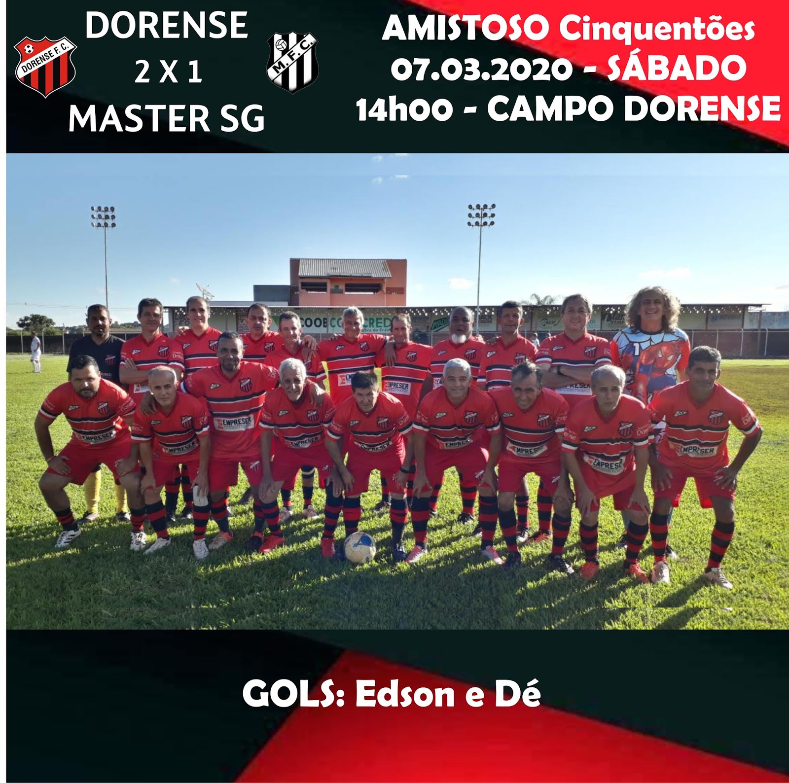Veteranos - Amistoso contra Master de São Gotardo — foto 1