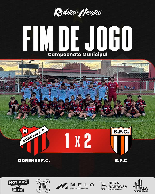 5ª Rodada do Municipal 2026 contra BF - Amador (1x2)