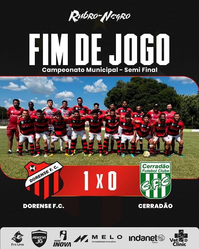 Semi-Final do Municipal 2026 contra Cerradão - Amador (1x0)