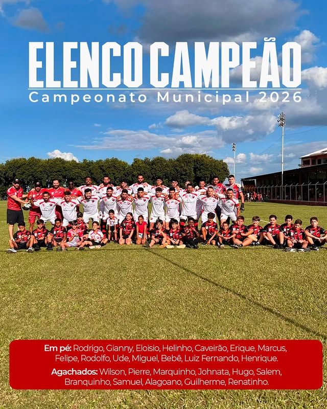 Final do Municipal 2026 contra BF - Amador (2x1)